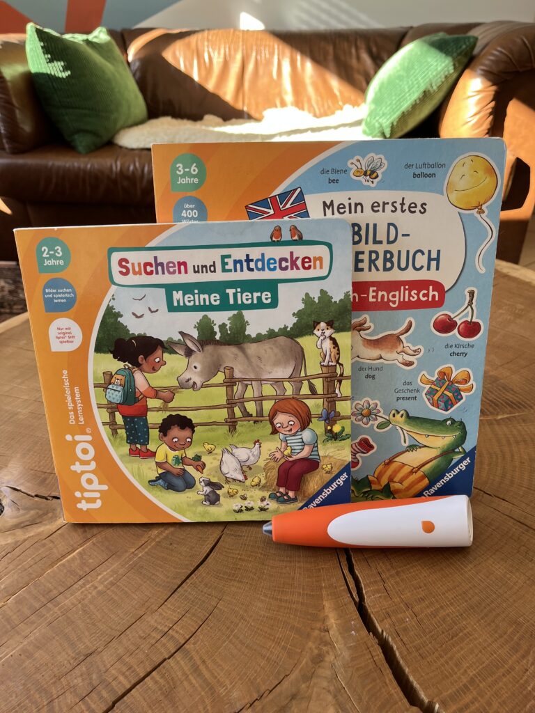 eine Englische alternative zu tiptoi?